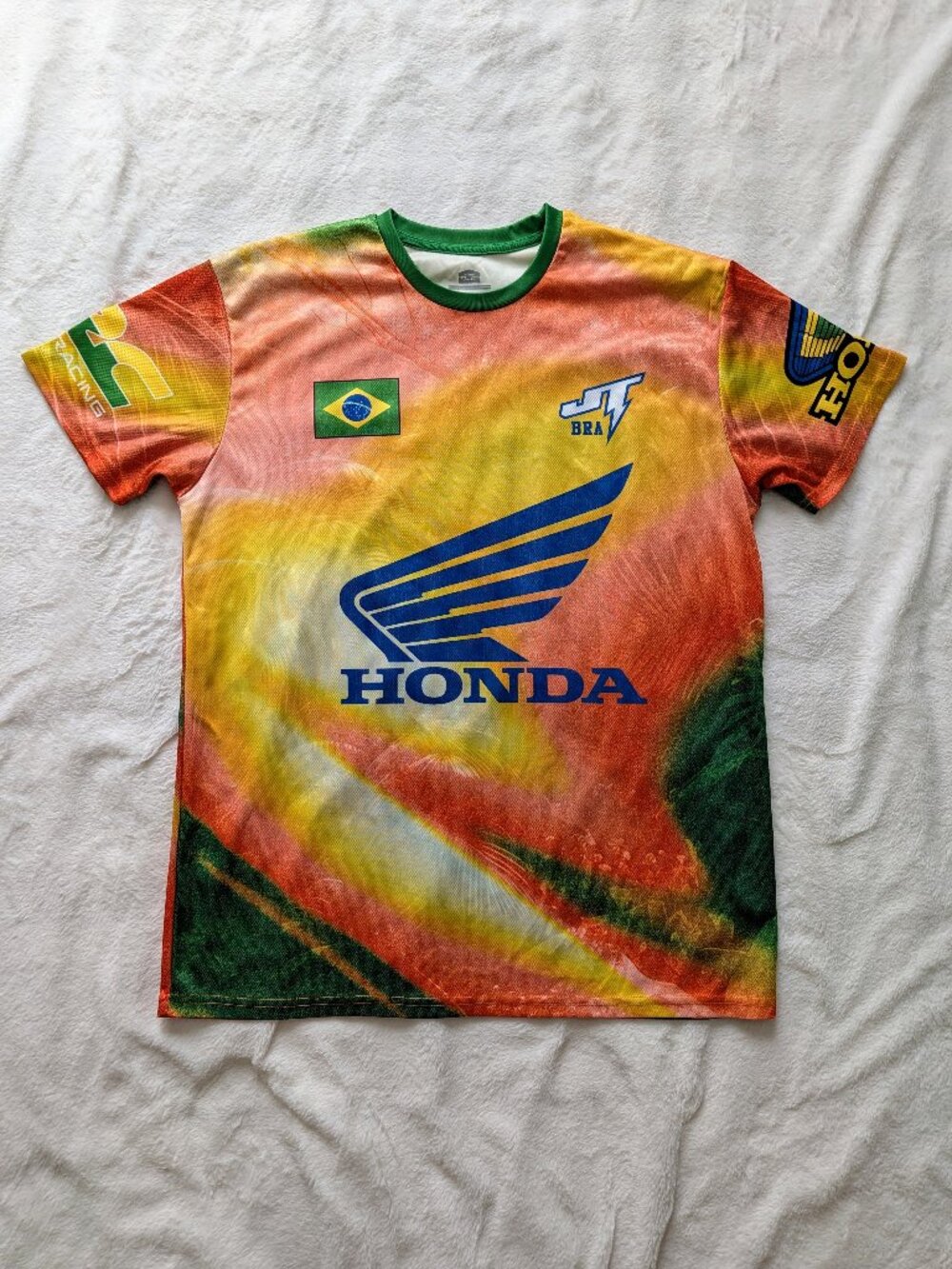 Y2K Honda Brazil x JT Racing Motocross Jersey L | Motorsport Streetwear motocore